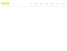 Tablet Screenshot of nice.com.ar