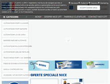 Tablet Screenshot of nice.com.ro