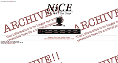 Desktop Screenshot of nice.ch